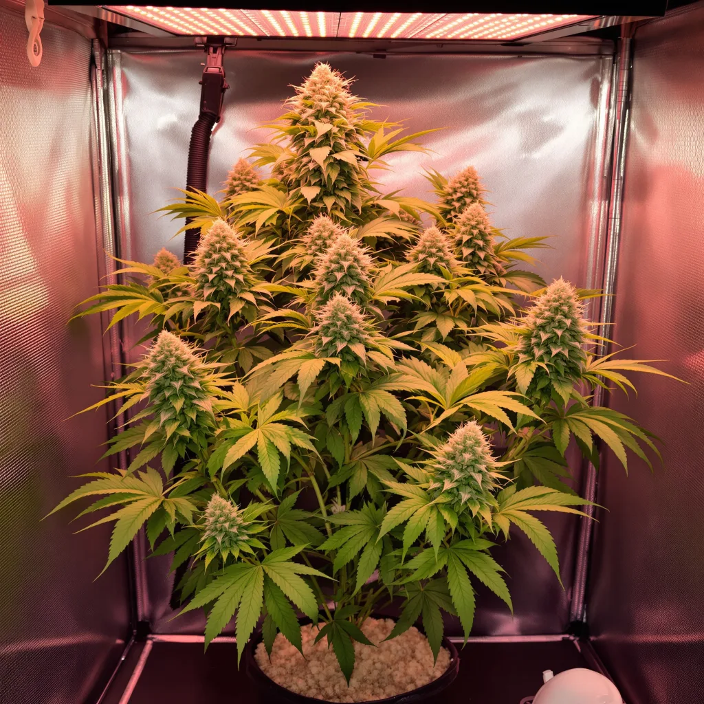 Planta de cannabis CBD Yummy en fase de floración — 120-180 cm feminizada