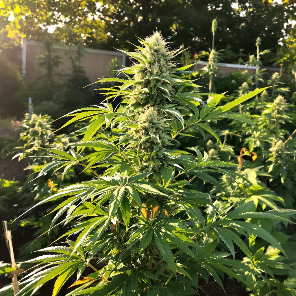 Charlie Sheen 60% indica / 40% sativa — flor con tricomas visibles