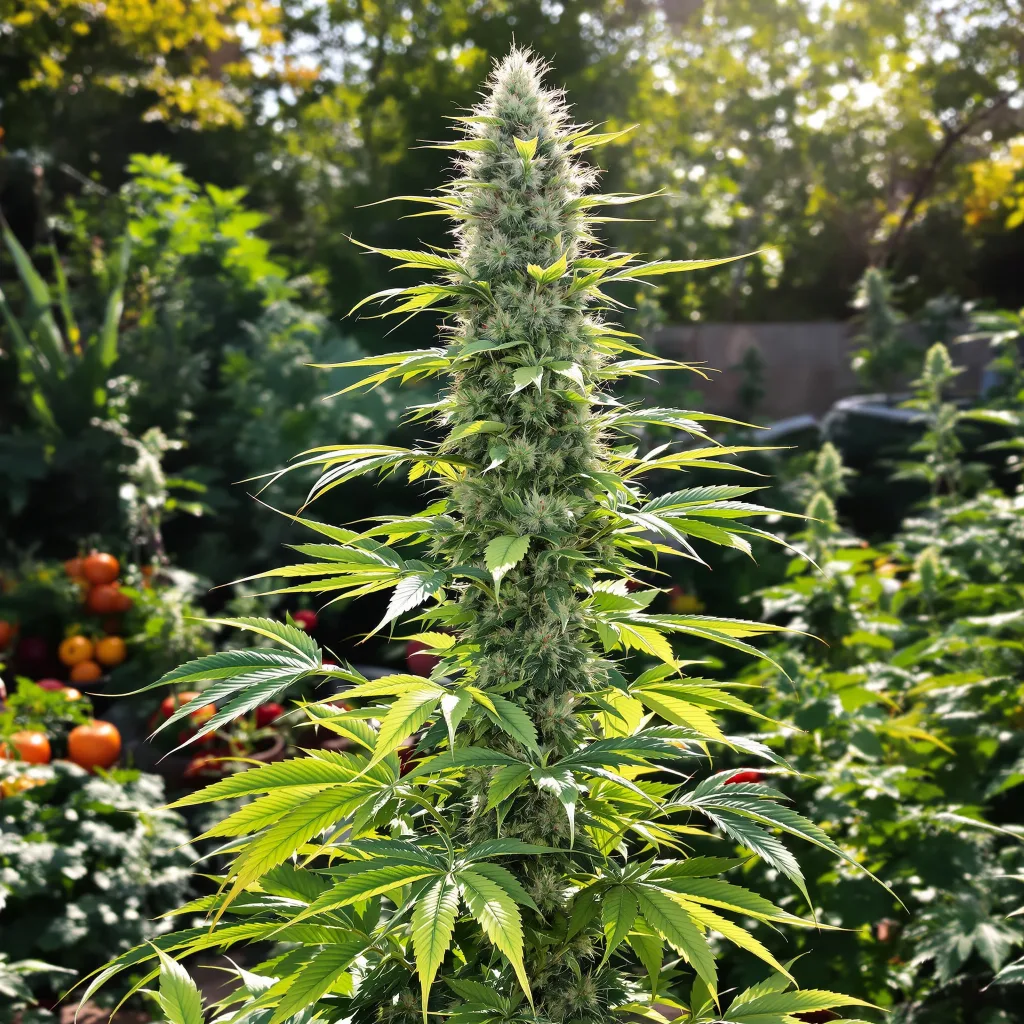 Cheese 60% indica / 40% sativa — flor con tricomas visibles