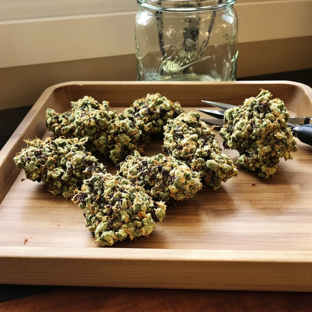 Cheese 60% indica / 40% sativa — flor con tricomas visibles