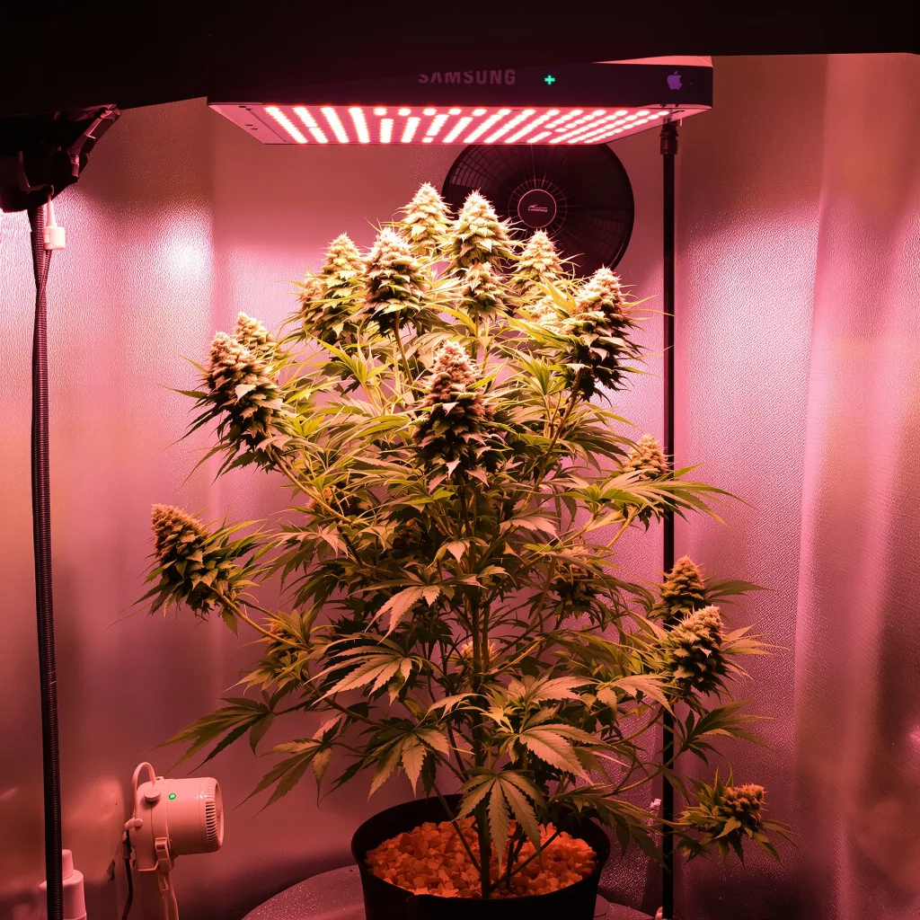 Planta de cannabis Cheese en fase de floración — 120-180 cm feminizada