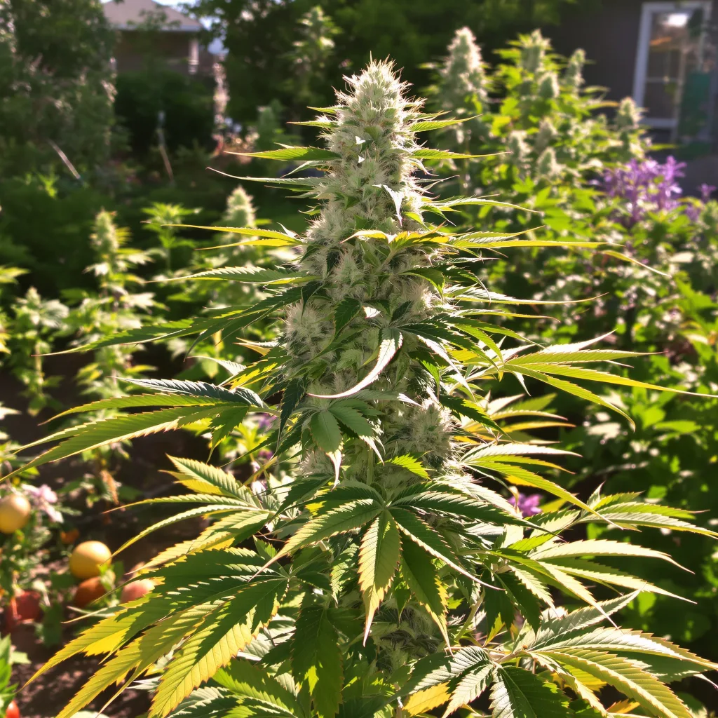 Cheese 60% indica / 40% sativa — flor con tricomas visibles