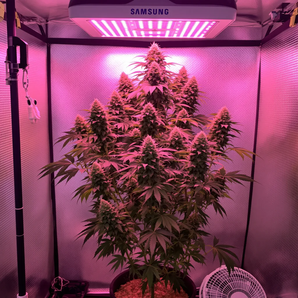 Planta de cannabis Chem Crush en fase de floración — 120-180 cm feminizada
