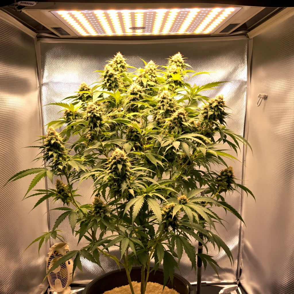 Planta de cannabis Chem D.O.G. en fase de floración — 120-180 cm feminizada
