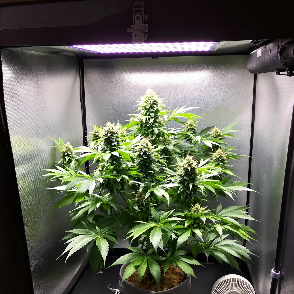 Planta de cannabis Chem Scout en fase de floración — 90-130 cm feminizada