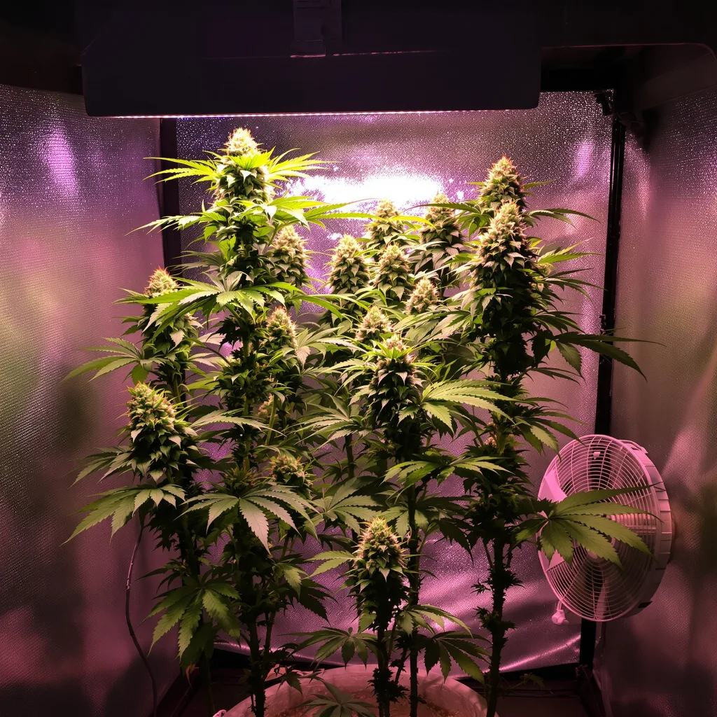 Planta de cannabis Chemdawg Sour Diesel en fase de floración — 120-180 cm feminizada