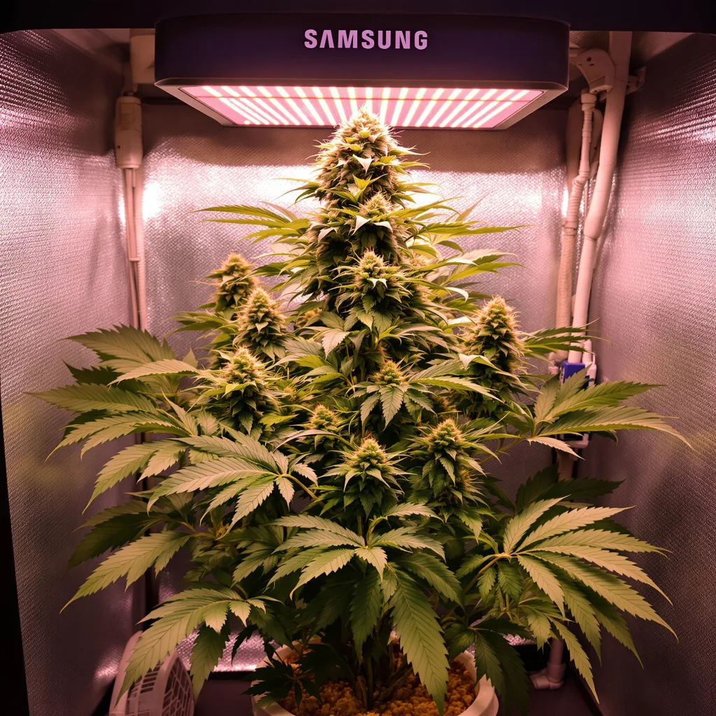 Planta de cannabis Chemo en fase de floración — 90-130 cm feminizada