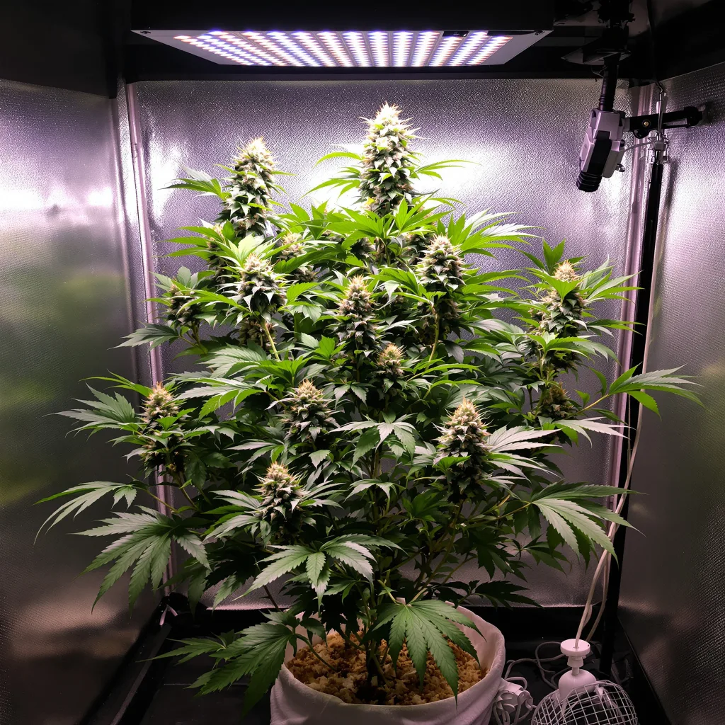 Planta de cannabis Cherry OG en fase de floración — 90-130 cm feminizada