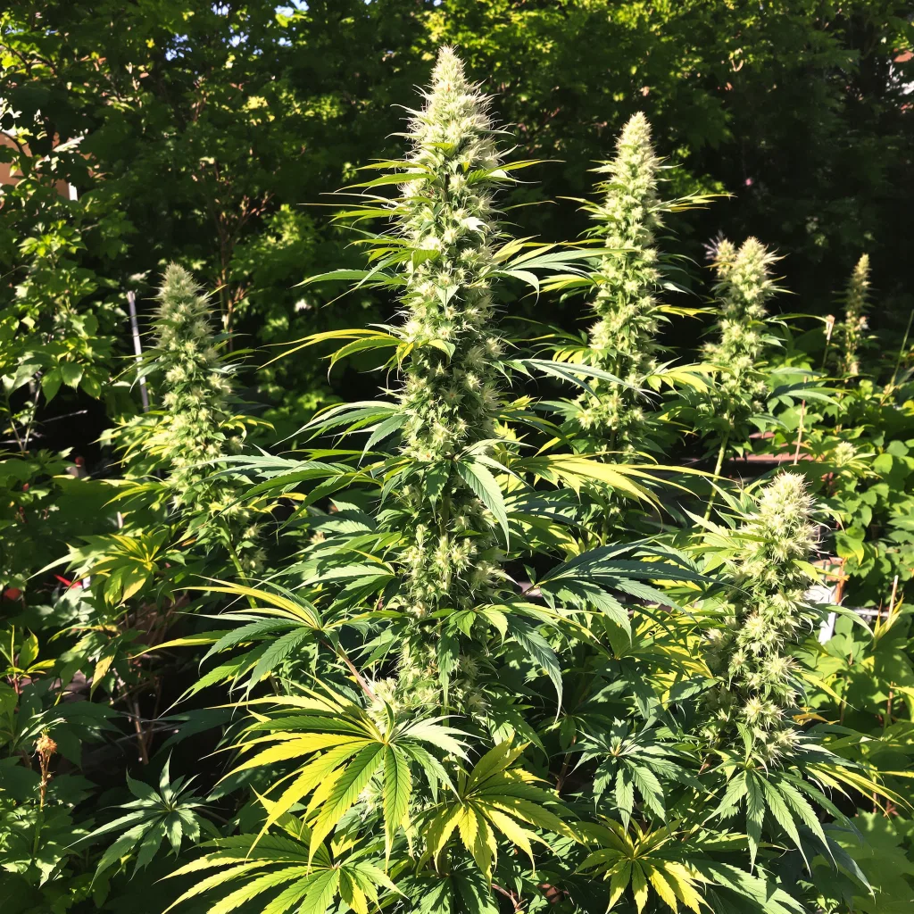 Chocolate Orange 10% indica / 90% sativa — flor con tricomas visibles