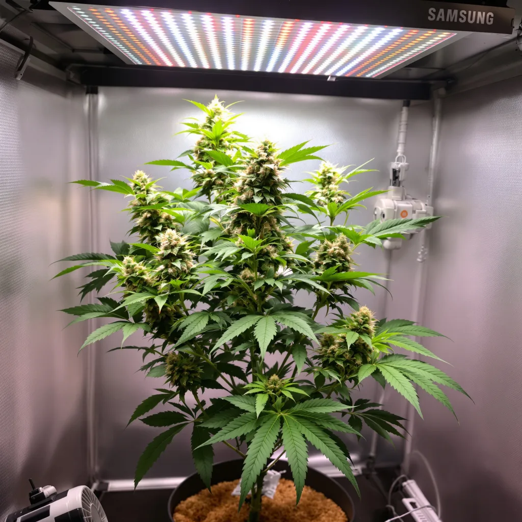 Planta de cannabis Chronic en fase de floración — 90-130 cm feminizada