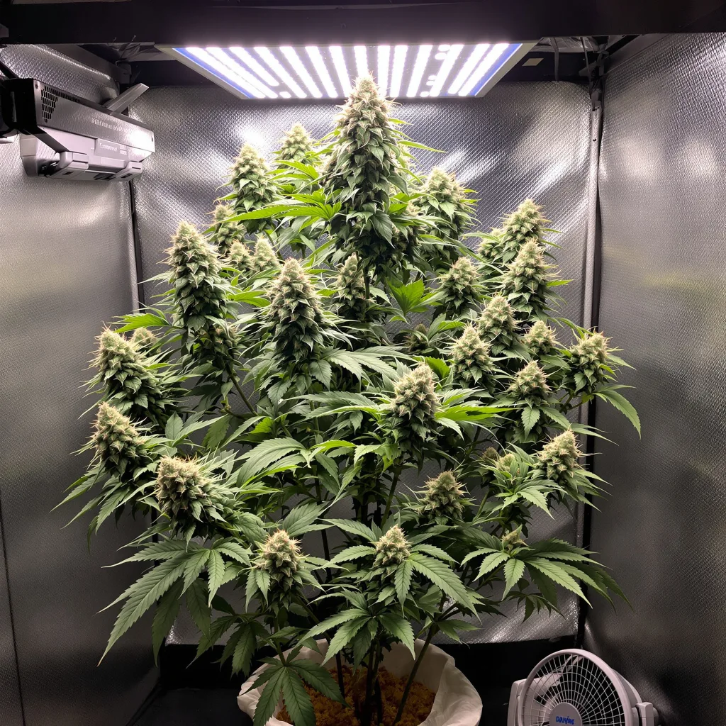 Planta de cannabis Chupacabra en fase de floración — 120-180 cm feminizada