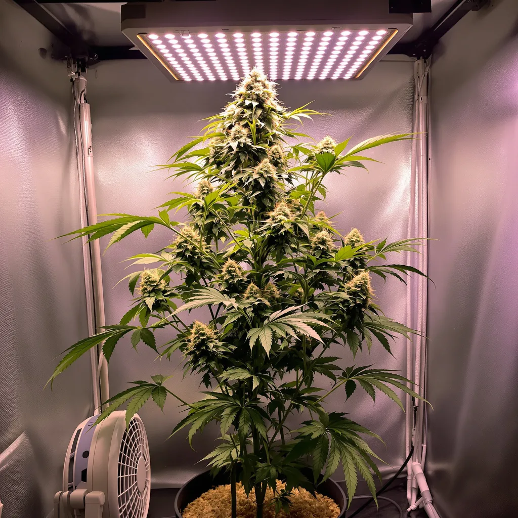 Planta de cannabis Church OG en fase de floración — 120-180 cm feminizada