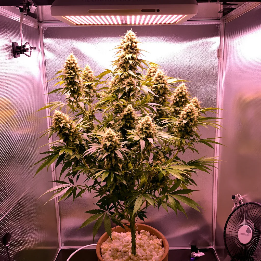 Planta de cannabis Citrix en fase de floración — 120-180 cm feminizada