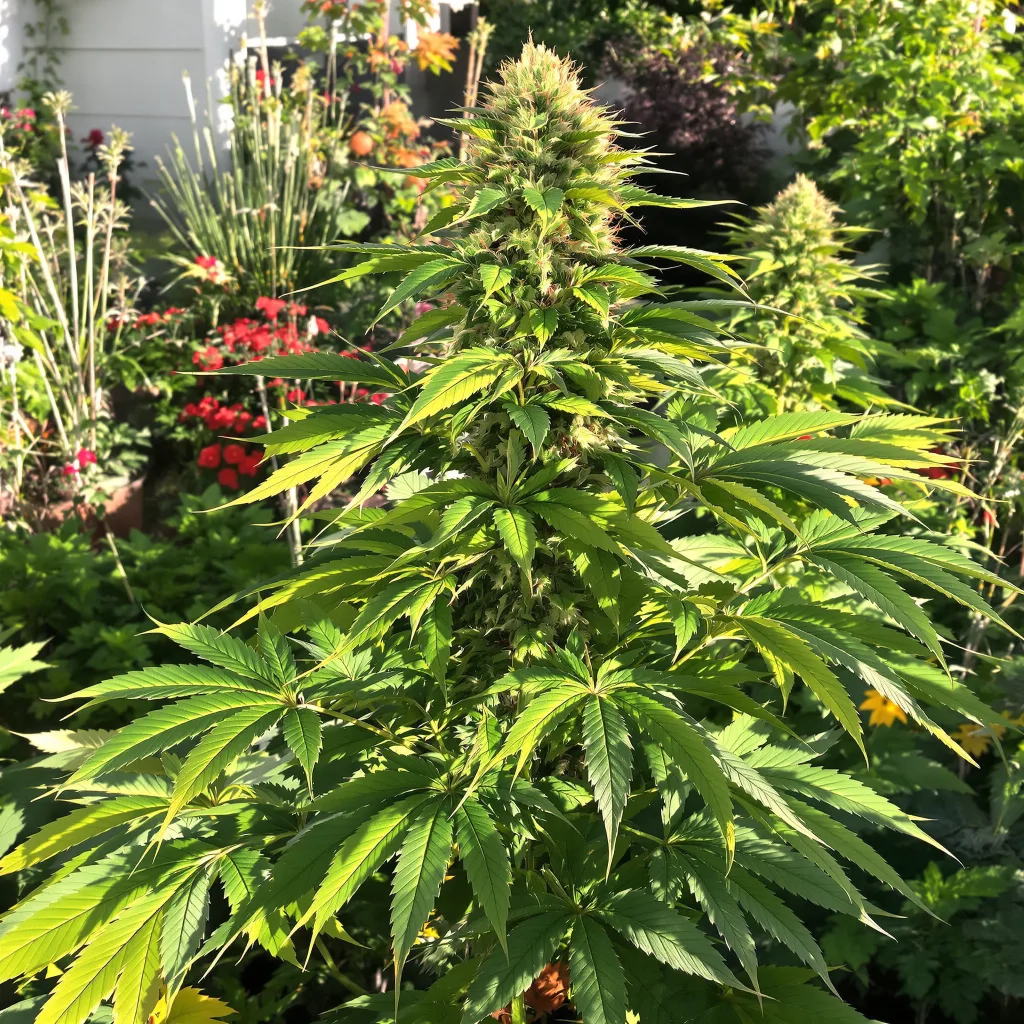 Colorado Bubba 87% indica / 13% sativa — flor con tricomas visibles