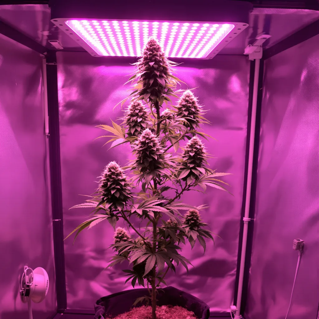 Planta de cannabis Cookies Gelato en fase de floración — 120-180 cm feminizada