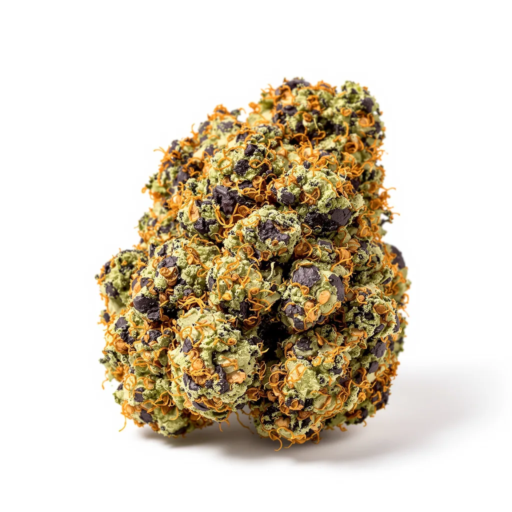 Critical Fast Bud 70% indica / 30% sativa — flor con tricomas visibles