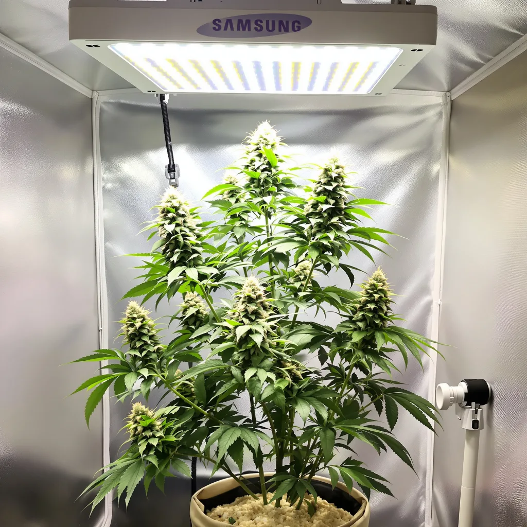 Planta de cannabis Critical Glue en fase de floración — 90-130 cm feminizada