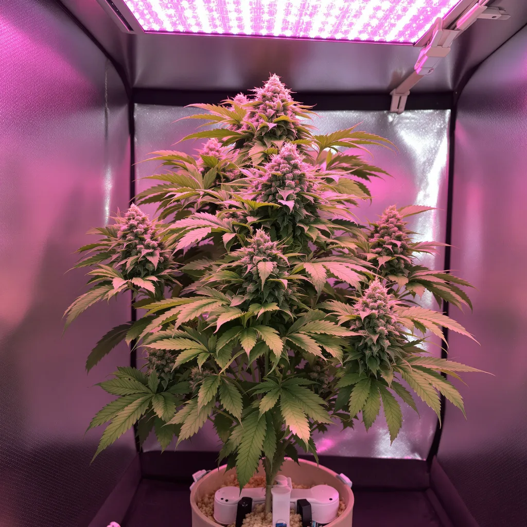 Planta de cannabis Critical Sensi Star en fase de floración — 90-130 cm feminizada
