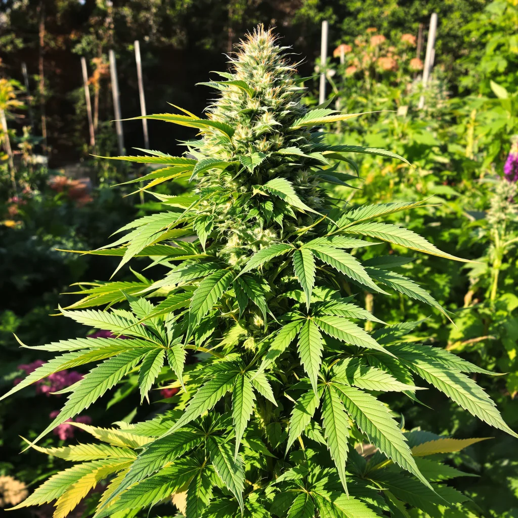 Critical Sensi Star 86% indica / 14% sativa — flor con tricomas visibles