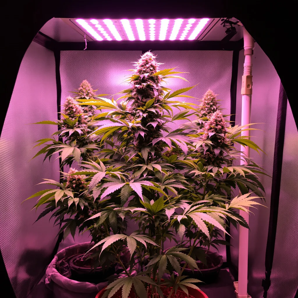 Planta de cannabis Cuvee en fase de floración — 90-130 cm feminizada