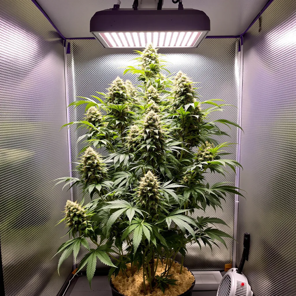 Planta de cannabis Deadhead OG en fase de floración — 120-180 cm feminizada