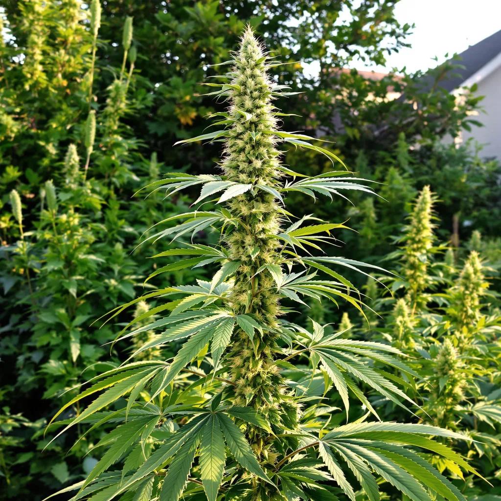 Deadly Sativas Mixpack 15% indica / 85% sativa — flor con tricomas visibles