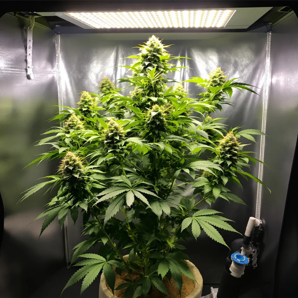 Planta de cannabis Deadwood en fase de floración — 90-130 cm feminizada
