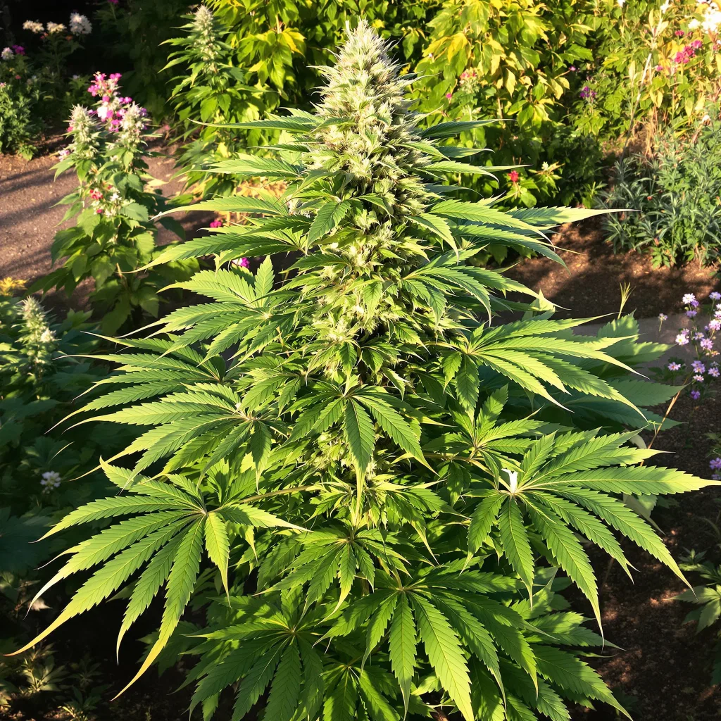 Death Bubba 70% indica / 30% sativa — flor con tricomas visibles