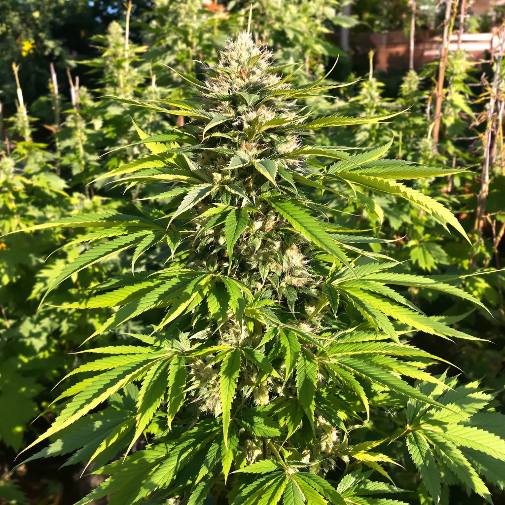 Death Star 70% indica / 30% sativa — flor con tricomas visibles