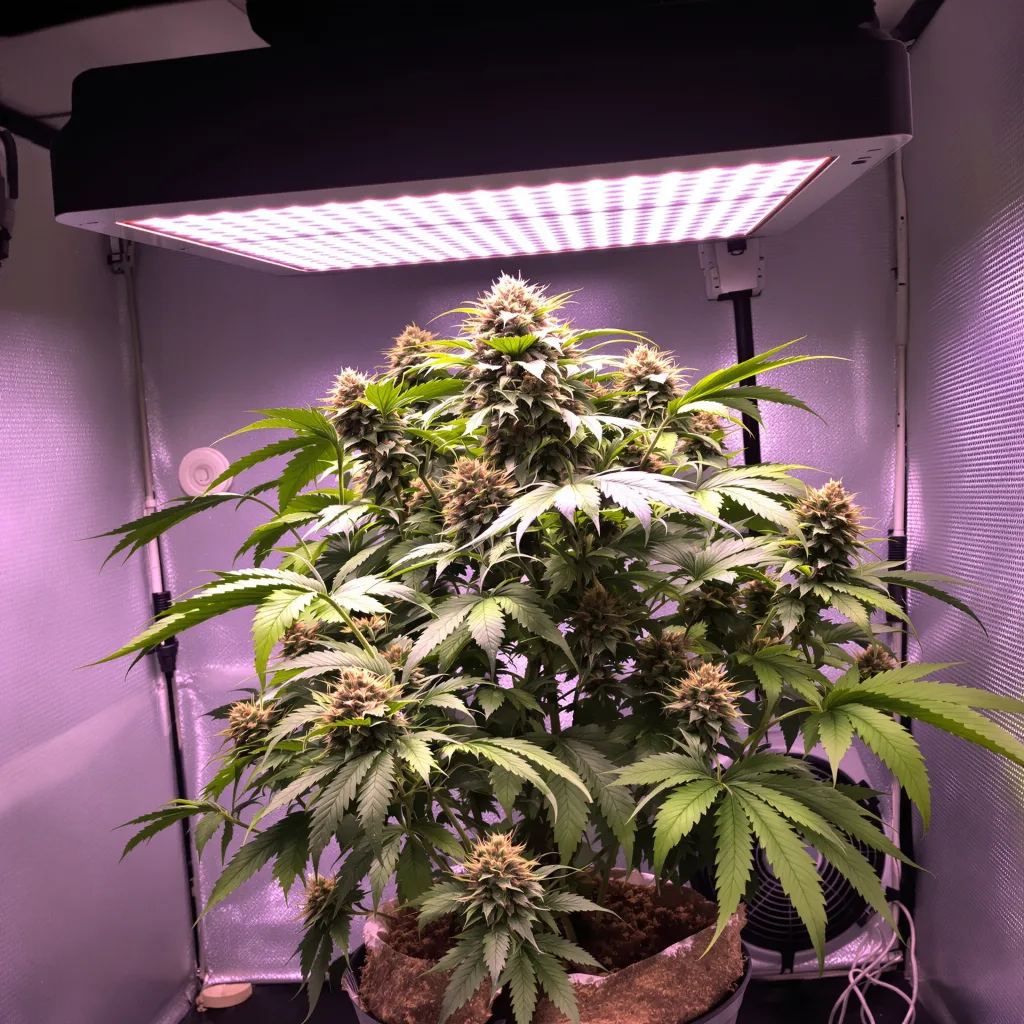Planta de cannabis Denver Maple en fase de floración — 90-130 cm feminizada