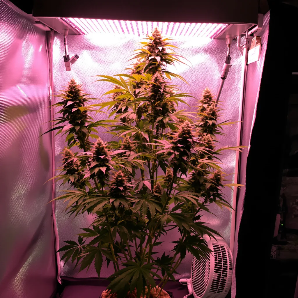 Planta de cannabis Diesel Duff en fase de floración — 150-200 cm feminizada