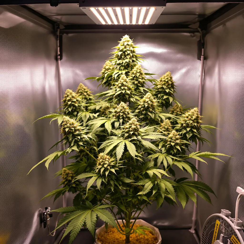 Planta de cannabis Do-Si-Dos en fase de floración — 60-100 cm autofloración