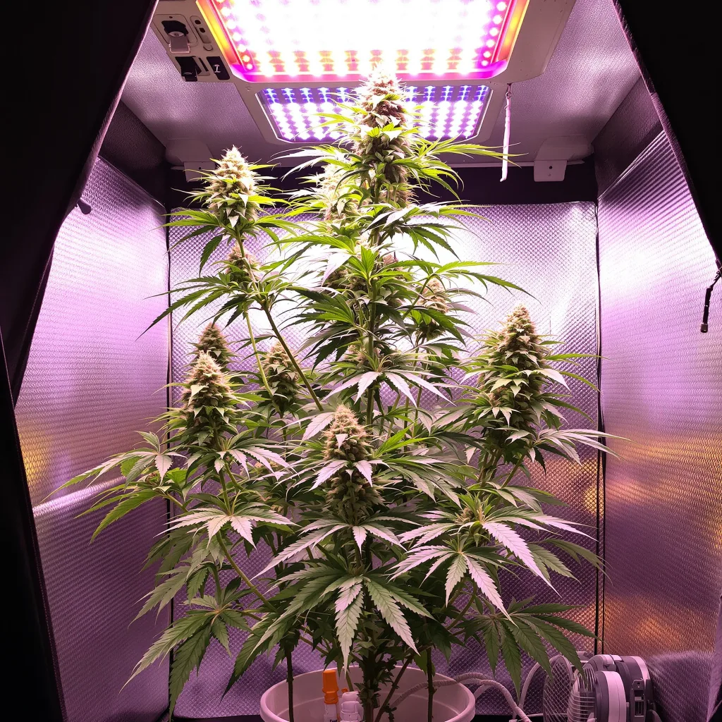 Planta de cannabis Double Dream en fase de floración — 150-200 cm feminizada