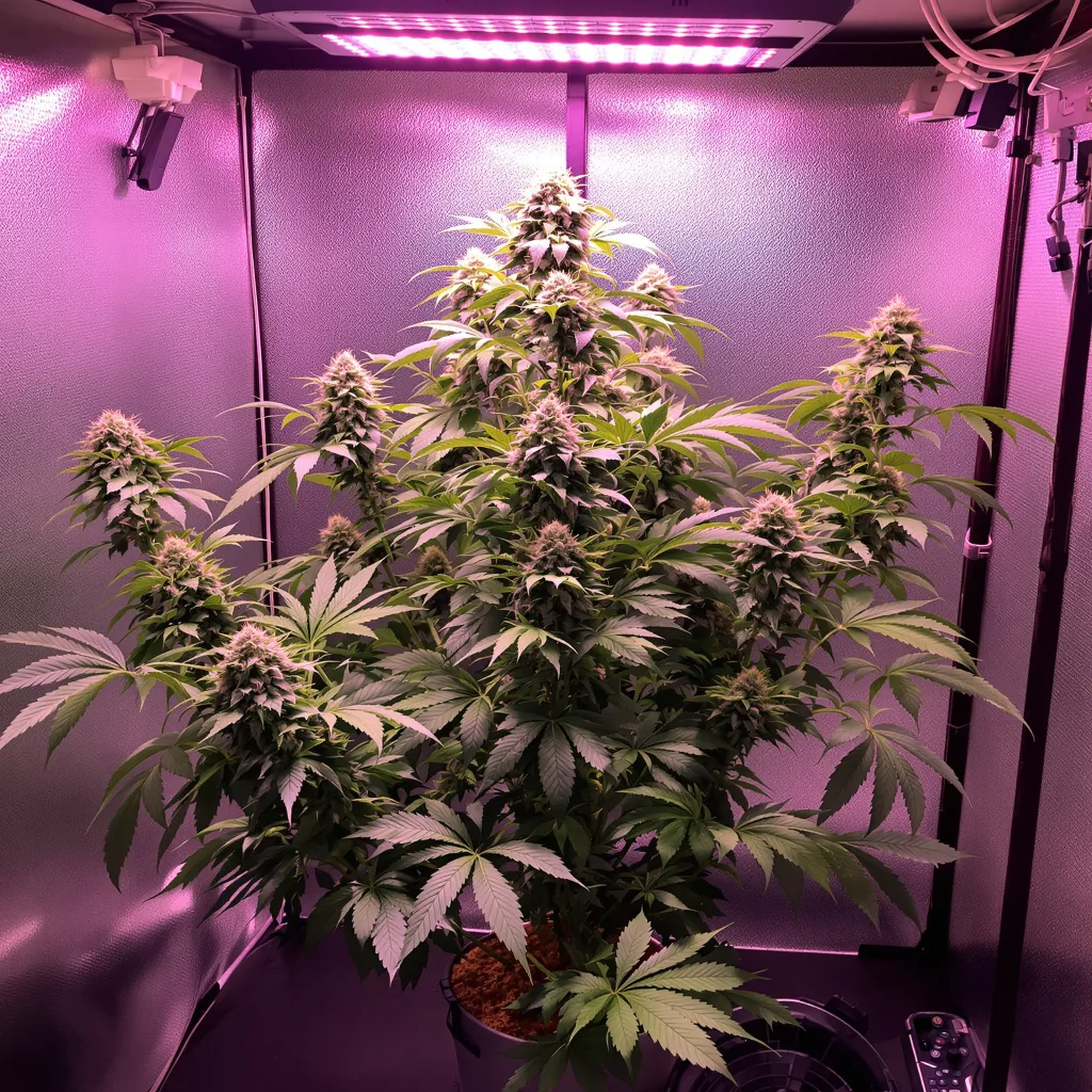 Planta de cannabis Dream Berry en fase de floración — 90-130 cm feminizada
