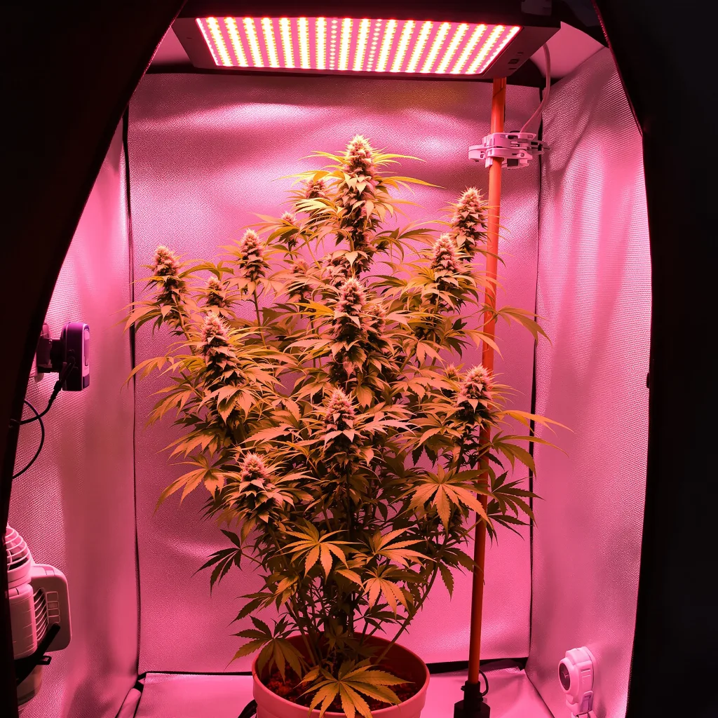 Planta de cannabis Dutch Dragon en fase de floración — 150-200 cm feminizada