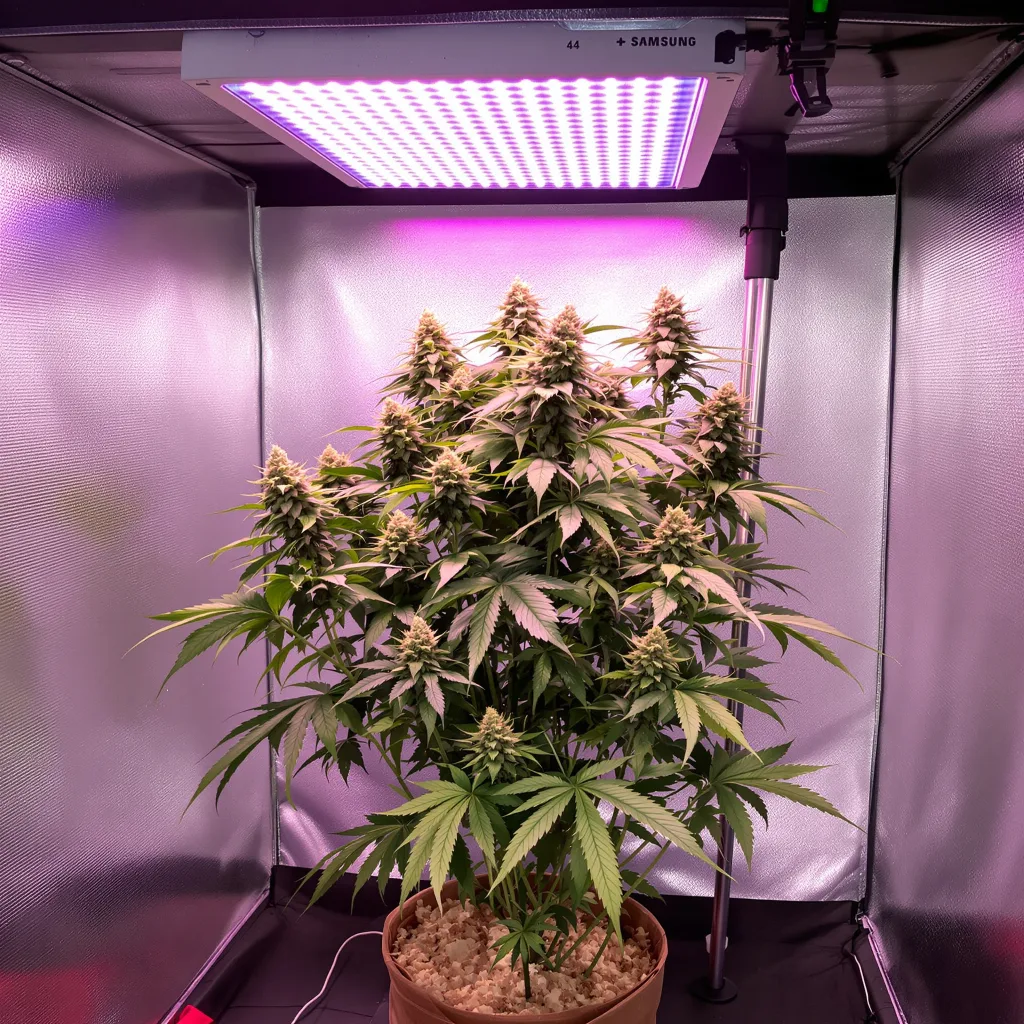 Planta de cannabis Dutch Kush en fase de floración — 90-130 cm feminizada