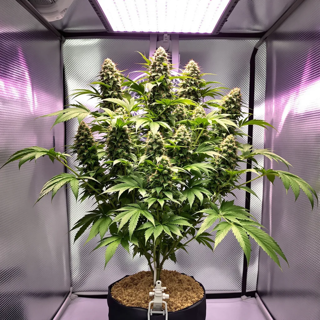Planta de cannabis Dutch Treat en fase de floración — 90-130 cm feminizada