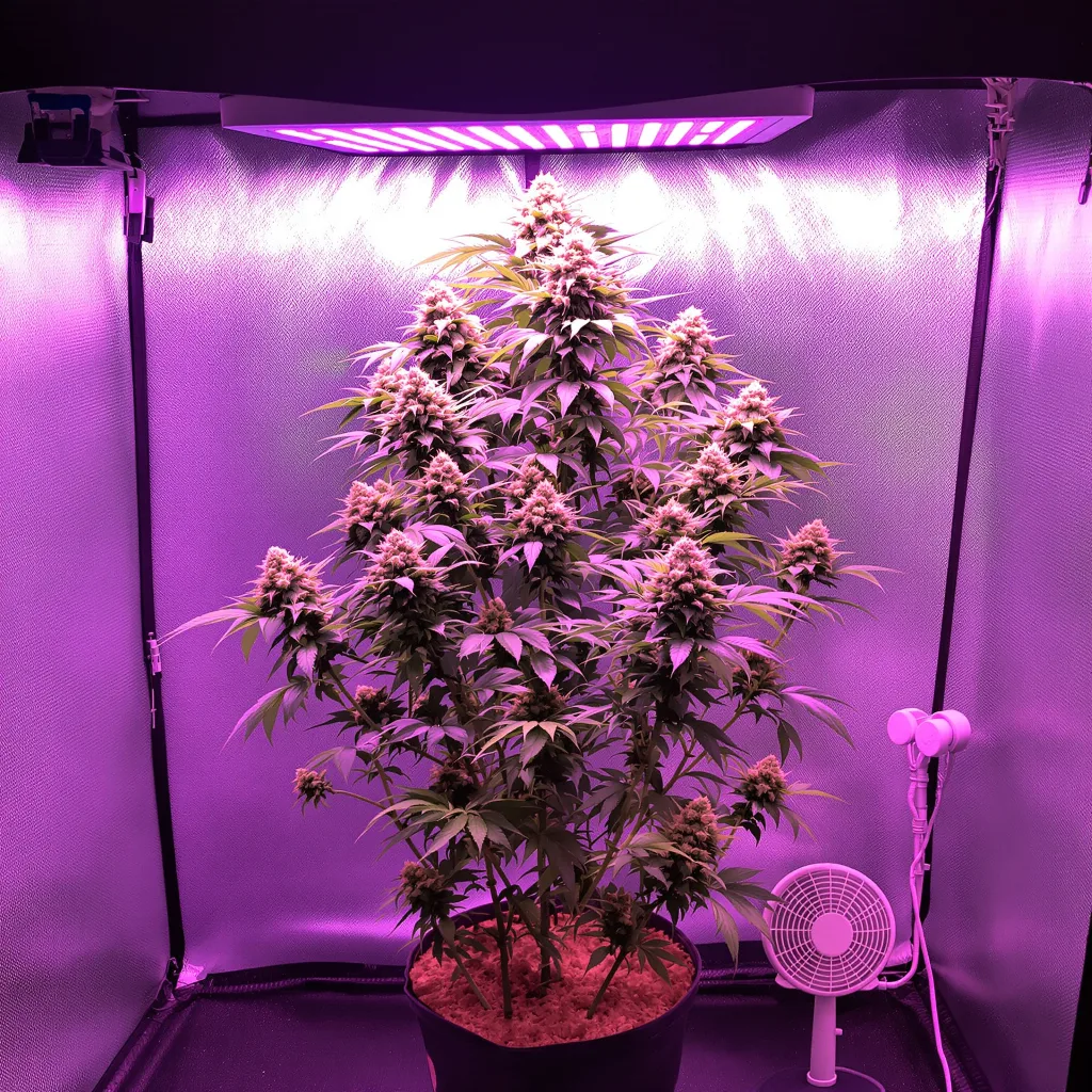 Planta de cannabis Dutchberry en fase de floración — 120-180 cm feminizada