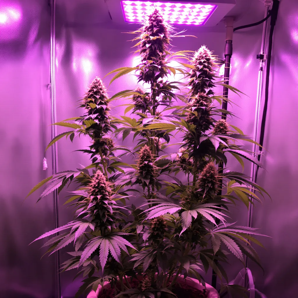 Planta de cannabis Dynamite Diesel en fase de floración — 150-200 cm feminizada