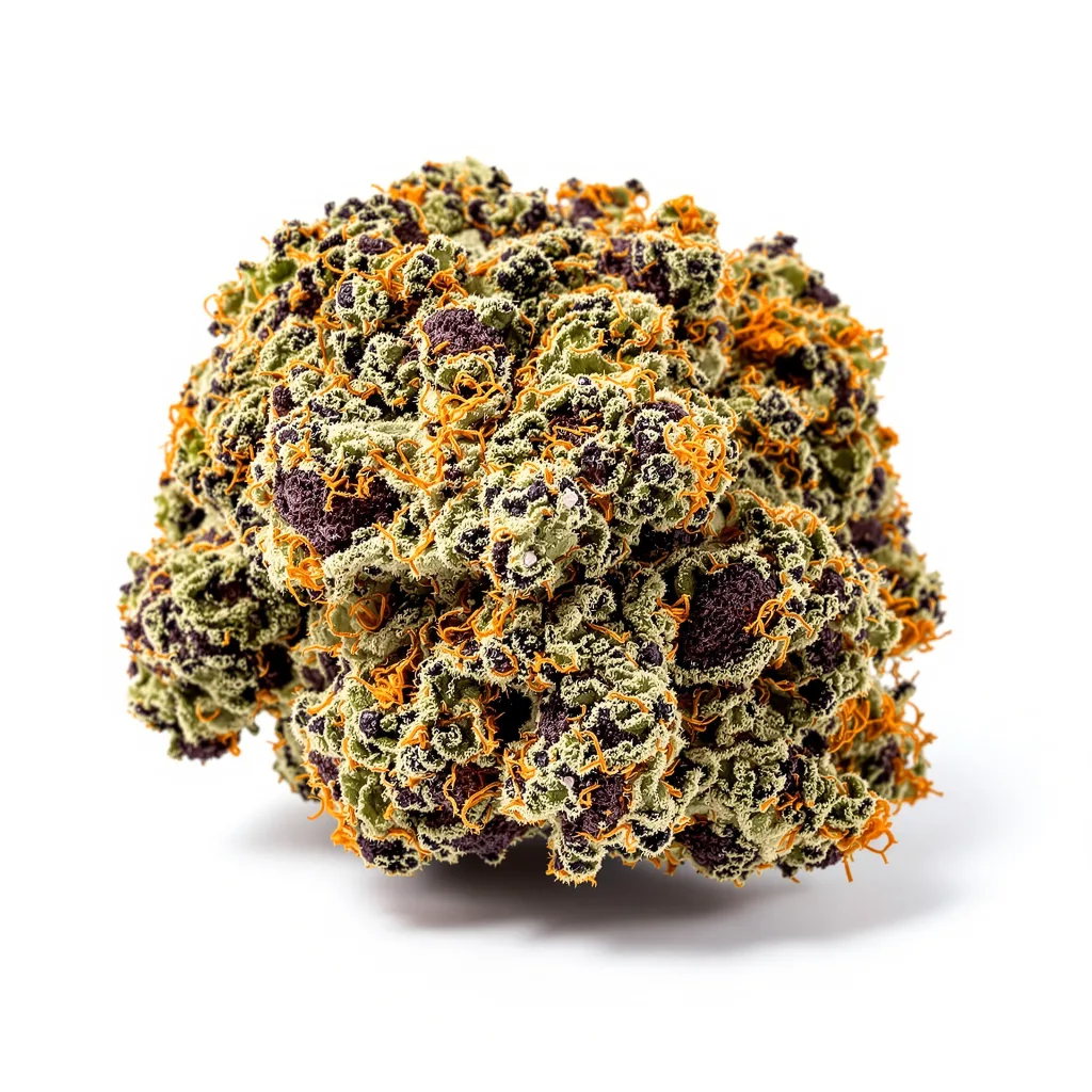 Early Girl 81% indica / 19% sativa — flor con tricomas visibles