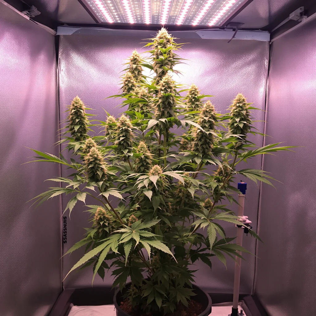 Planta de cannabis Early Miss en fase de floración — 120-180 cm feminizada