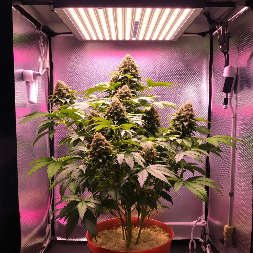 Planta de cannabis Early Skunk en fase de floración — 90-130 cm feminizada