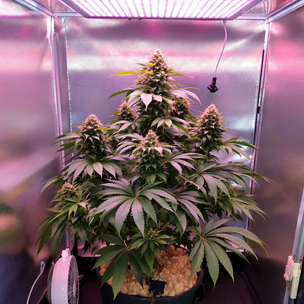 Planta de cannabis El Perro en fase de floración — 90-130 cm feminizada