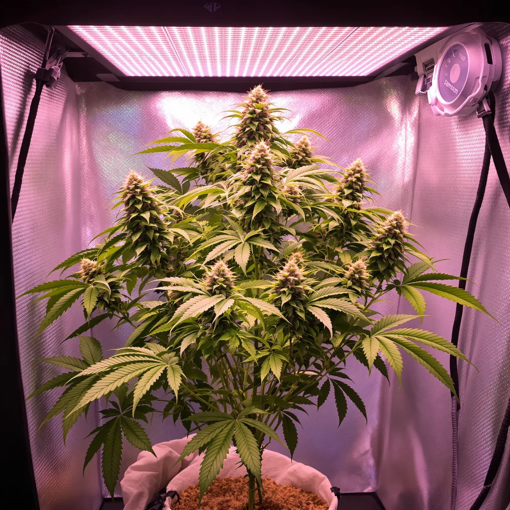 Planta de cannabis Eran Almog en fase de floración — 90-130 cm feminizada