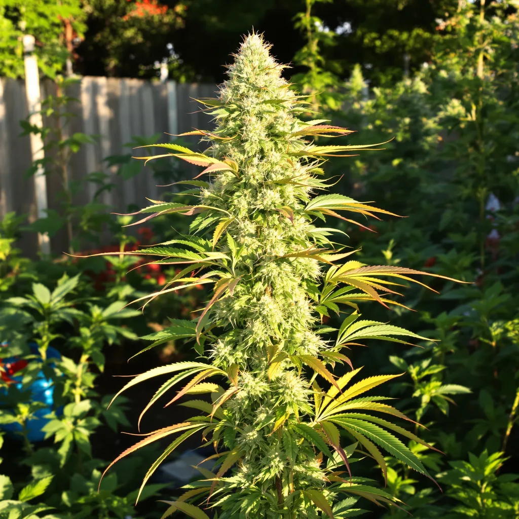 Euphoria Cookies 38% indica / 62% sativa — flor con tricomas visibles