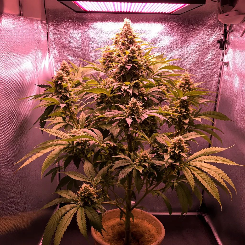Planta de cannabis Everlast en fase de floración — 90-130 cm feminizada