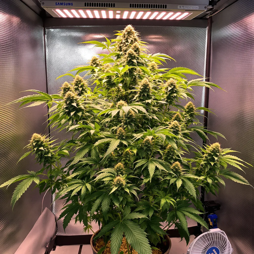 Planta de cannabis Ewok en fase de floración — 120-180 cm feminizada
