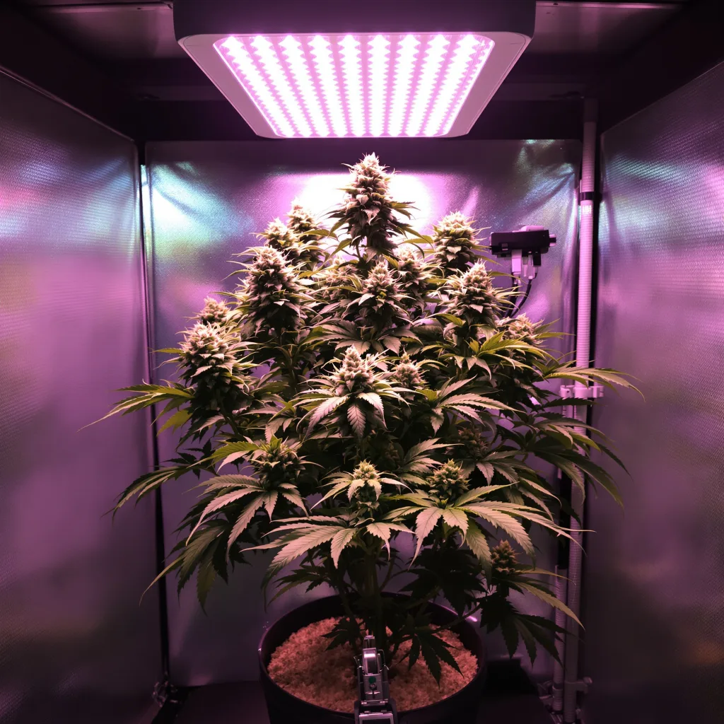 Planta de cannabis Extreme Cream en fase de floración — 90-130 cm feminizada