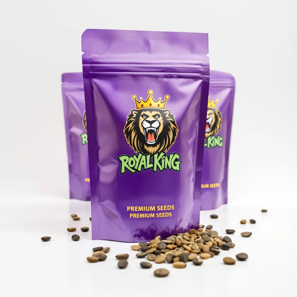 Faygo Red Pop 40% indica / 60% sativa — flor con tricomas visibles