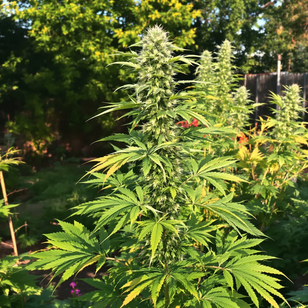 Fortune Cookies 25% indica / 75% sativa — flor con tricomas visibles